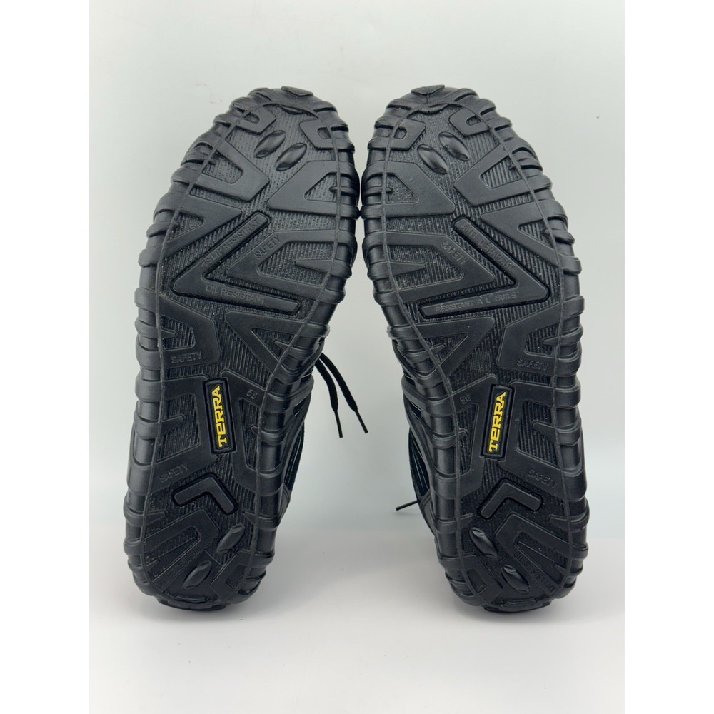 Terra Work Shoes Women's Suede Upper Composite Toe Plate Oil & Slip Resistant - Picture 10 of 11